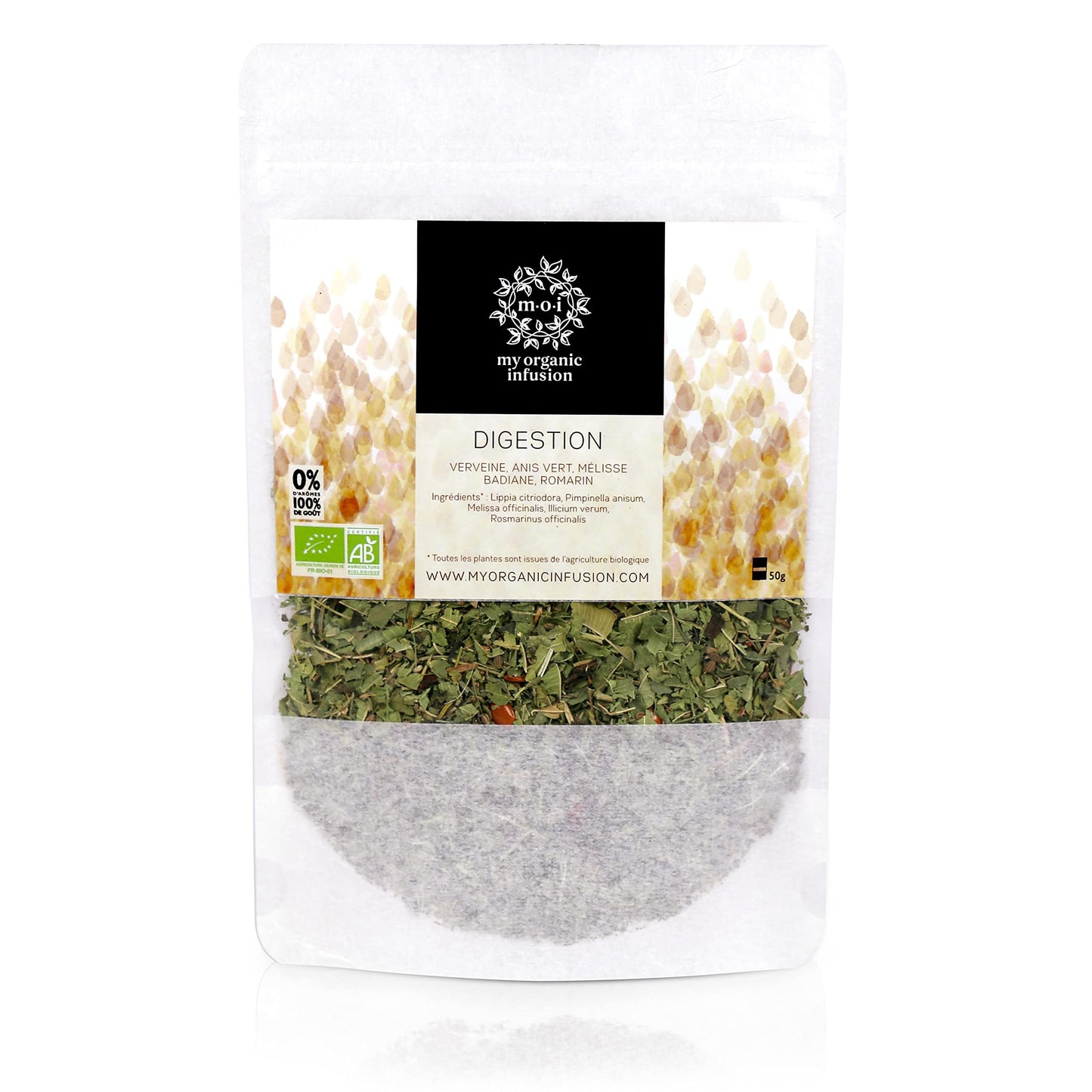 My Organic Infusion 50g | Infusion Bio Artisanale de Corrèze