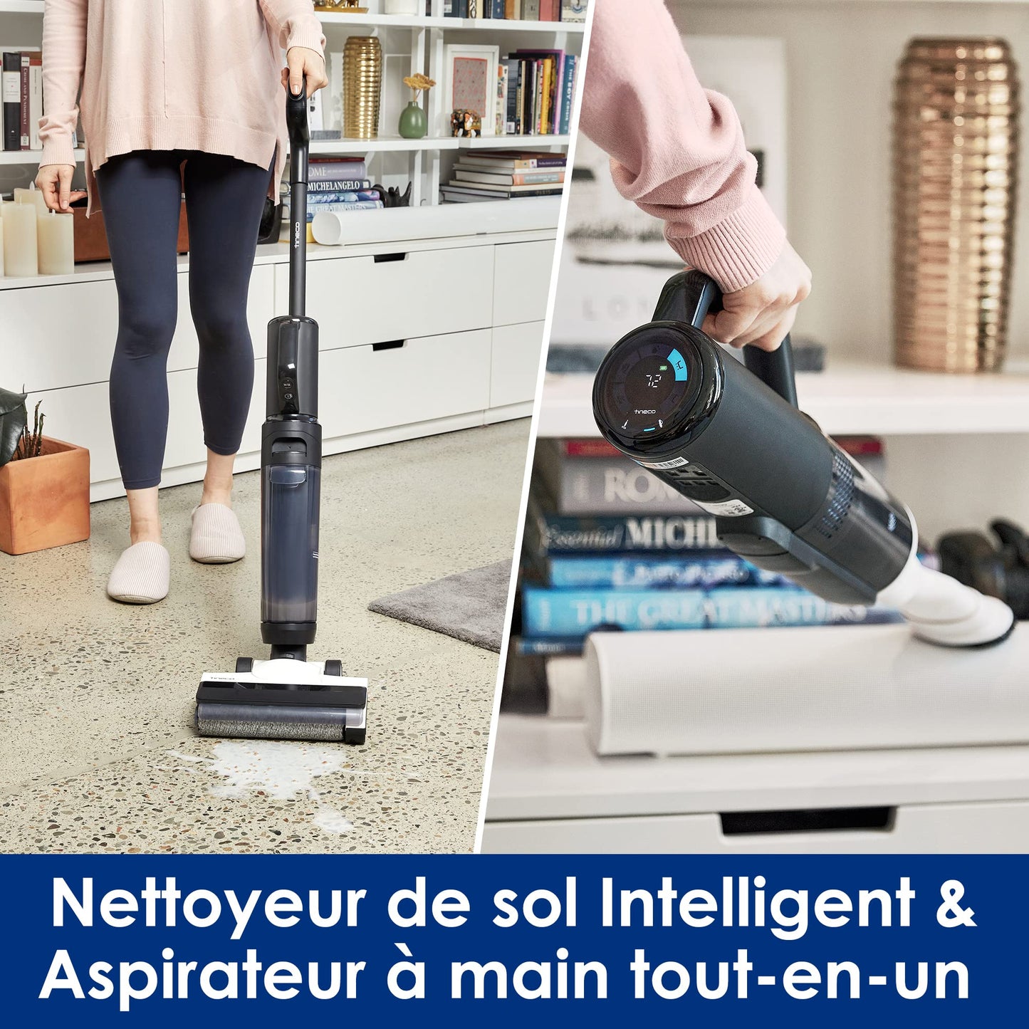 Tineco iFLOOR 5 – Aspirateur Sec & Humide Sans Fil 🏡✨