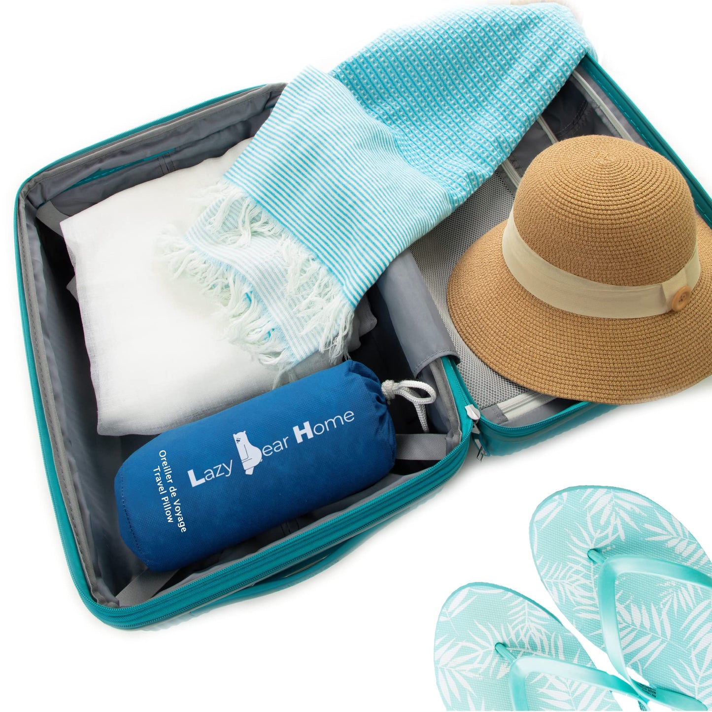 Lazy Bear Home – Oreiller Mémoire de Forme Ergonomique