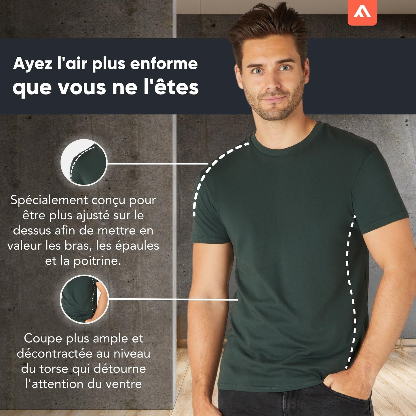 T-shirt amincissant – Le vêtement qui sculpte votre corps