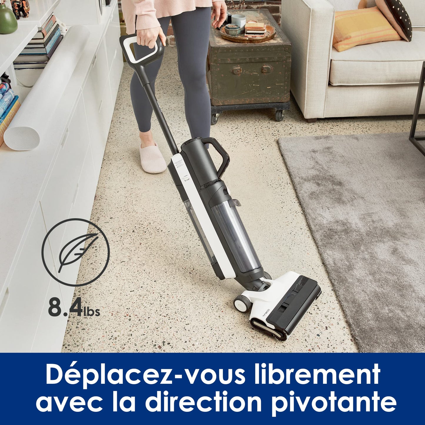 Tineco iFLOOR 5 – Aspirateur Sec & Humide Sans Fil 🏡✨