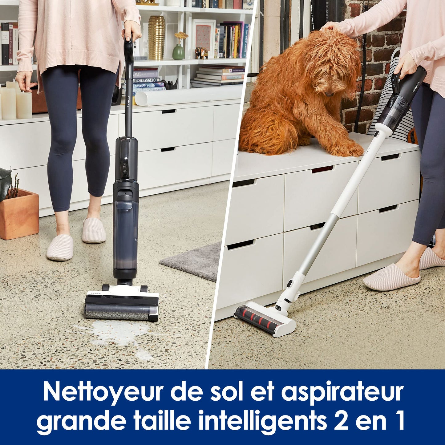 Tineco iFLOOR 5 – Aspirateur Sec & Humide Sans Fil 🏡✨