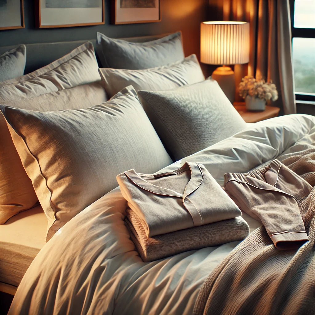 Pyjamas et textiles de lit : Comment le bon choix de matériaux peut améliorer votre sommeil