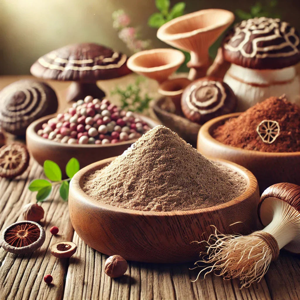 Champignons Adaptogènes : Poudre Pure ou Formule Enrichie ? Le Match MushNGo vs. Poudre Immunité 🍄