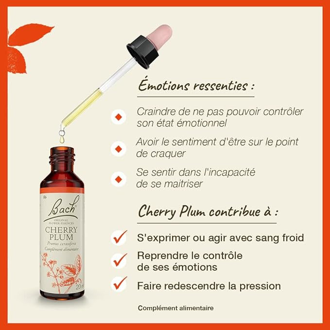 Fleurs de Bach Original Cherry Plum 20ML