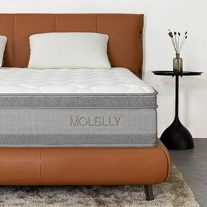 Matelas Hybride à Mémoire de Forme et Ressorts Ensachés