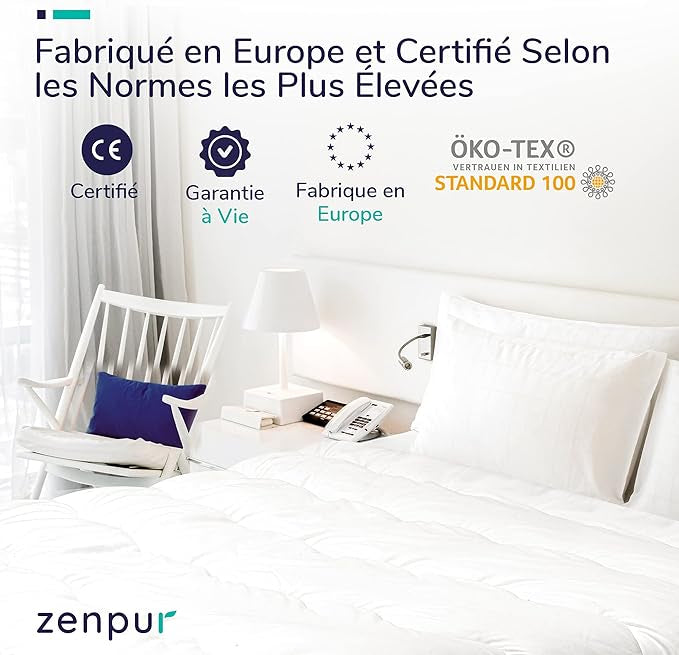 ZenPur Premium Couette 4 Saisons - Confort Ultime🛌