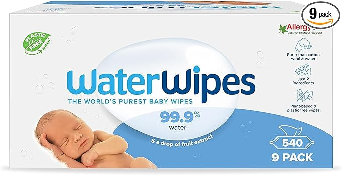 Lingettes Bébés Base d'Eau à 99,9 %