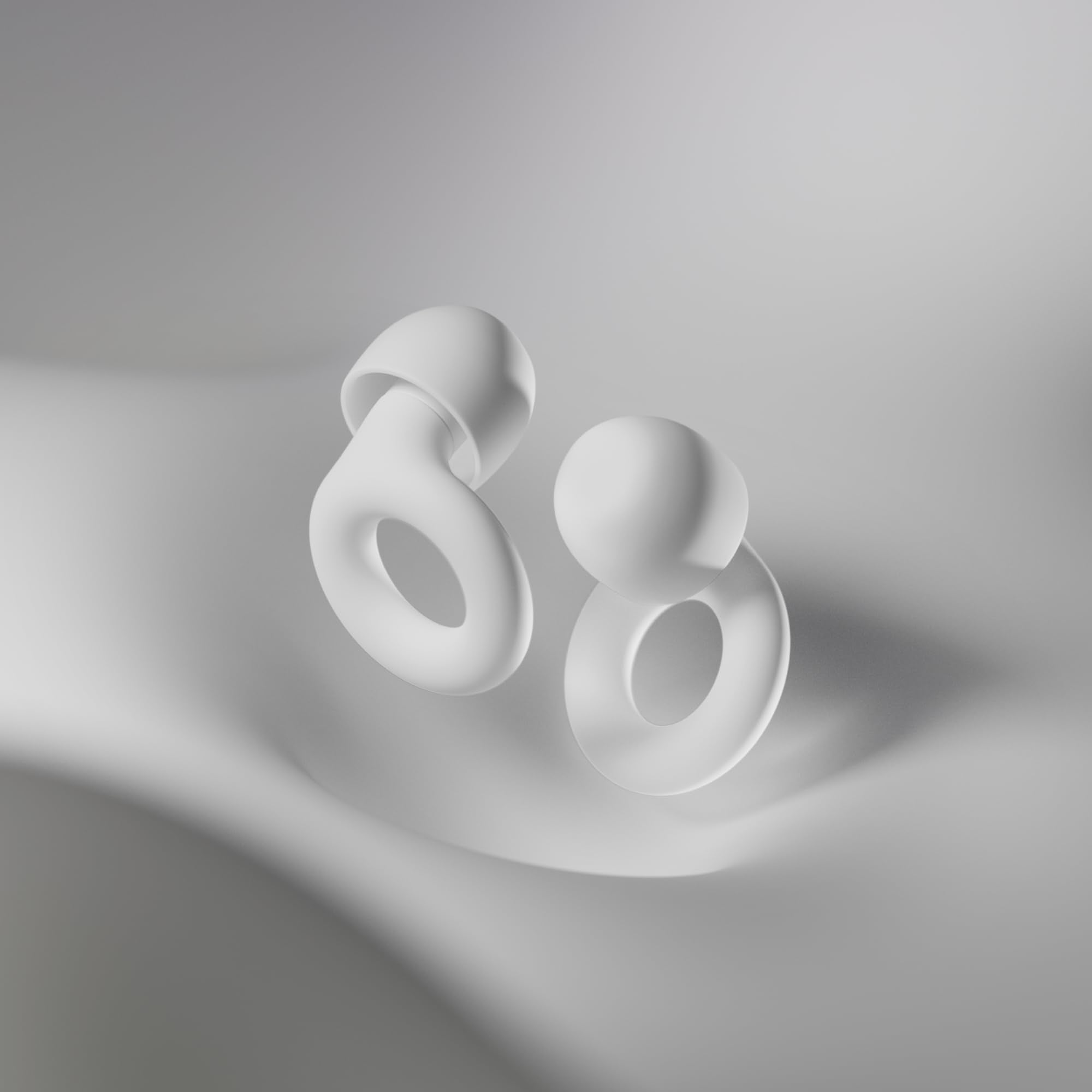 Bouchons d’oreille – Réutilisables et ultra confortables Réduction du bruit de 24 dB