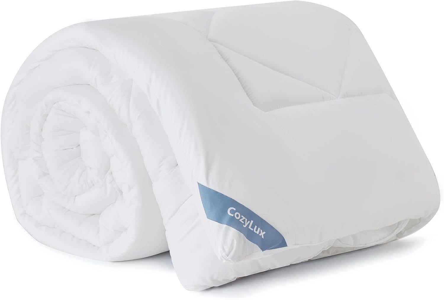 Couette Hiver 450 GSM | Microfibre Blanche, Chaude et Douillette