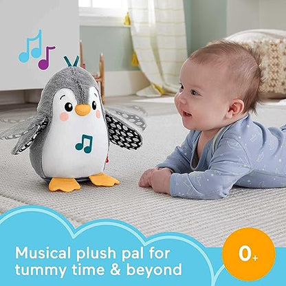 Fisher-Price Ma Loutre Câlins Bonne Nuit – Peluche Veilleuse Musicale pour Bébé