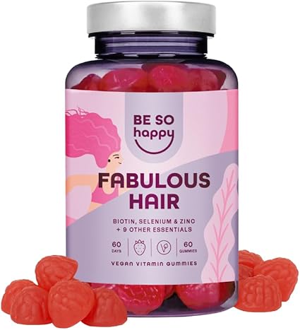 Gummies Pousse Cheveux | 60 Jours | FABULOUS HAIR – Croissance & Fortification 🌿