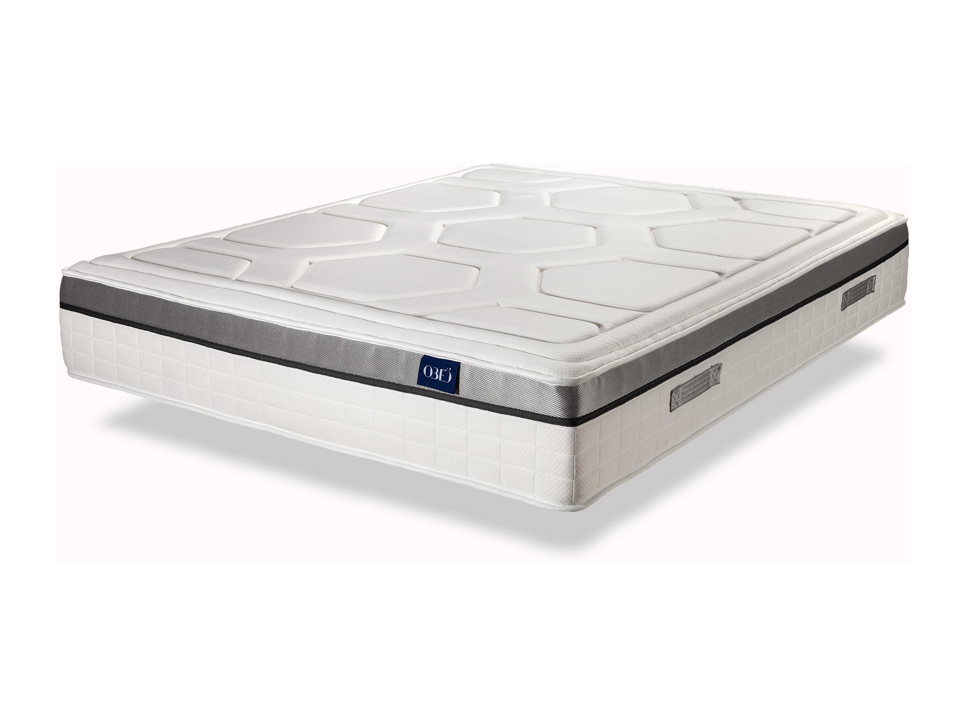 Matelas Spring Obed - 140 x 190 cm ou 160 x 200 cm ou 180 x 200 cm - Vue de profil inversée