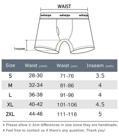Boxers Homme Coton Confort – Lot de 4 Sans Étiquette