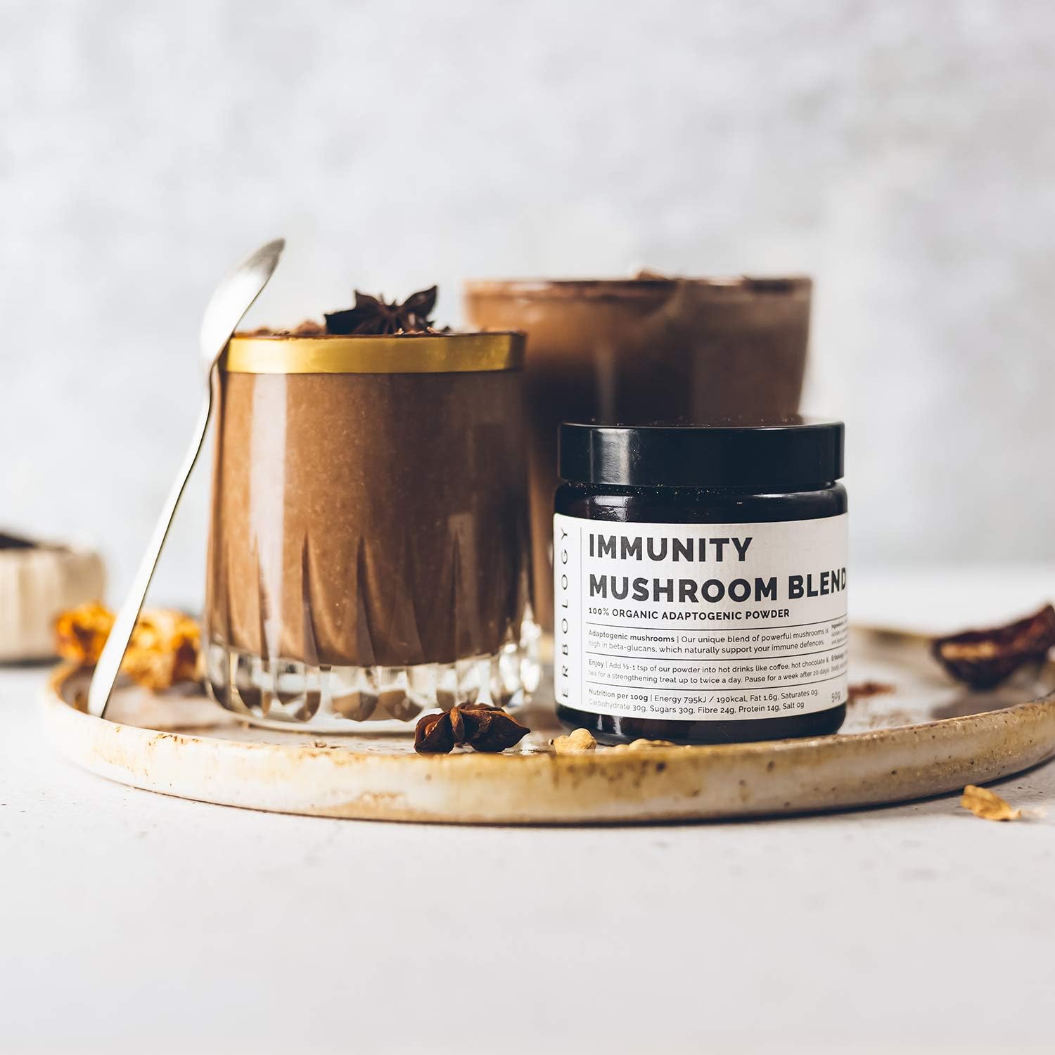 Champignons Adaptogènes pour l'Immunité 50 g - 100% Bio