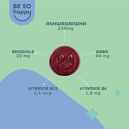 Gummies Anti-Stress & Bien-être Mental | BeSoHappy® RELAX BUDDY