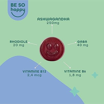 Gummies Anti-Stress & Bien-être Mental | BeSoHappy® RELAX BUDDY