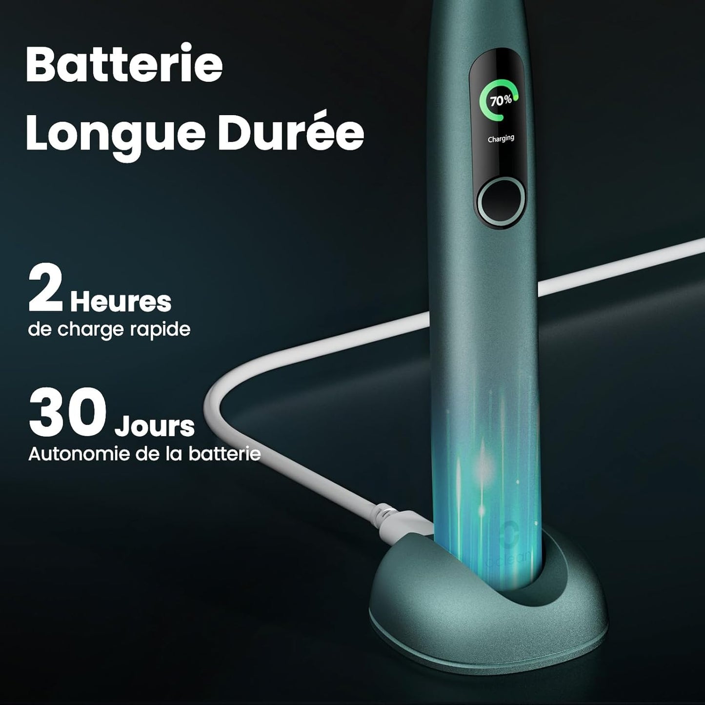 Brosse à Dents Électrique X Series Pro Travel Set | Écran Tactile Intelligent