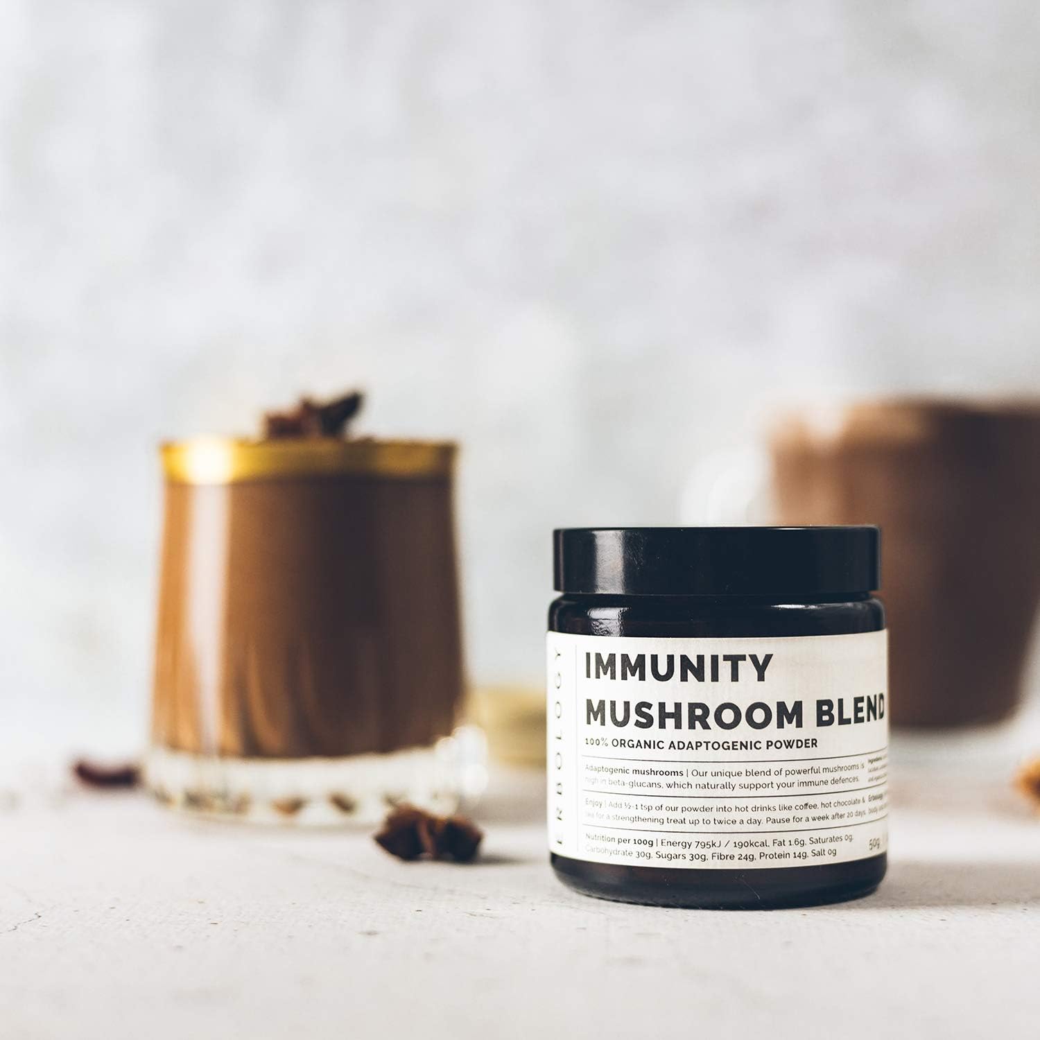 Champignons Adaptogènes pour l'Immunité 50 g - 100% Bio