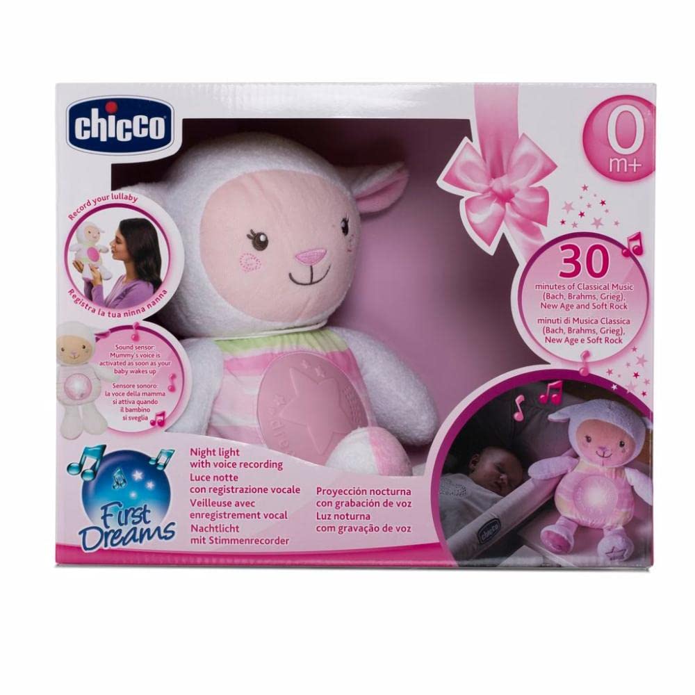 Chicco First Dreams - Mouton Berceur Musical avec Veilleuse Lumineuse 🌙