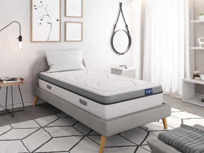 Matelas Spring Obed - 90 x 190 cm - Vue studio aménagé chambre