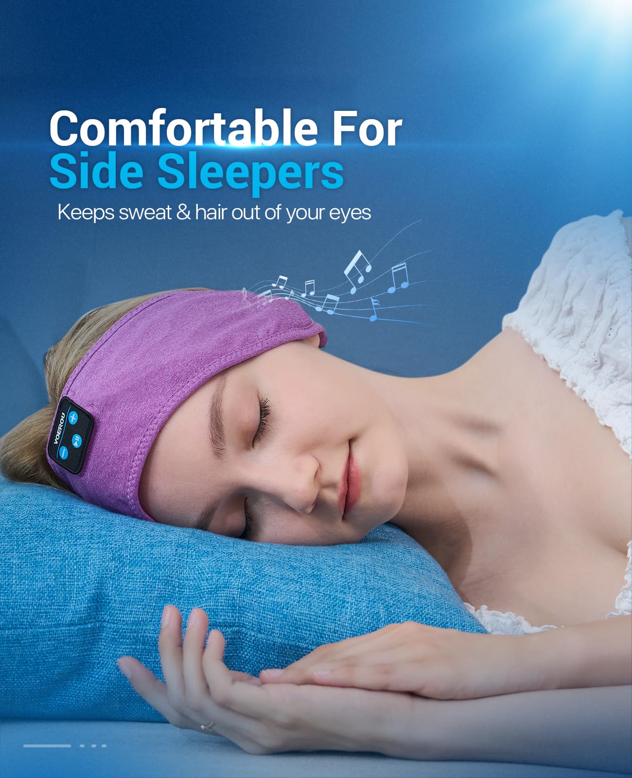 Casque Sans Fil Confortable-Sleep Headphones Bluetooth