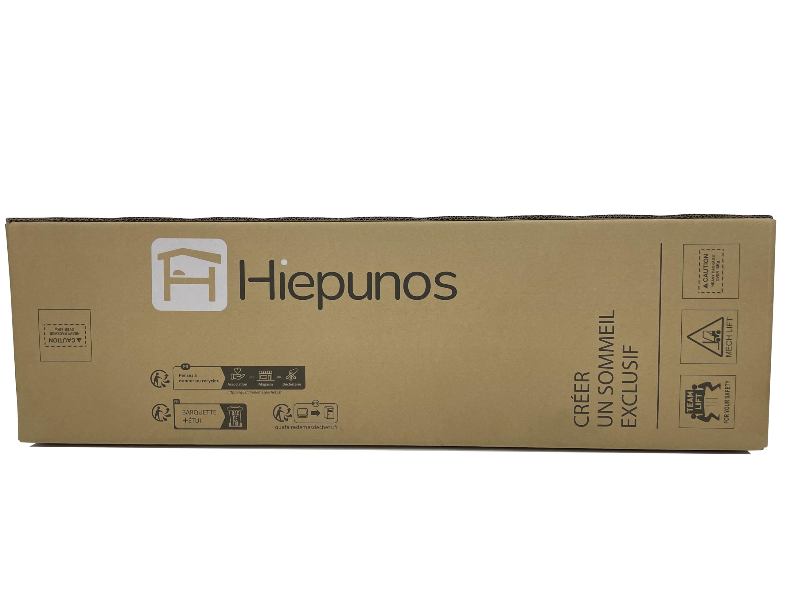 Hiepunos Matelas | Hybride à Ressorts Ensachés et Mémoire de Forme