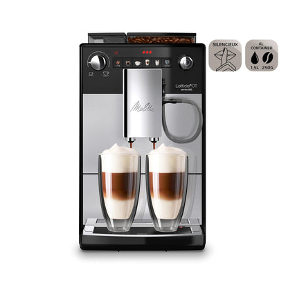 Melitta Latticia One F30/0-101 | Machine à Café Compacte pour Espresso et Latte