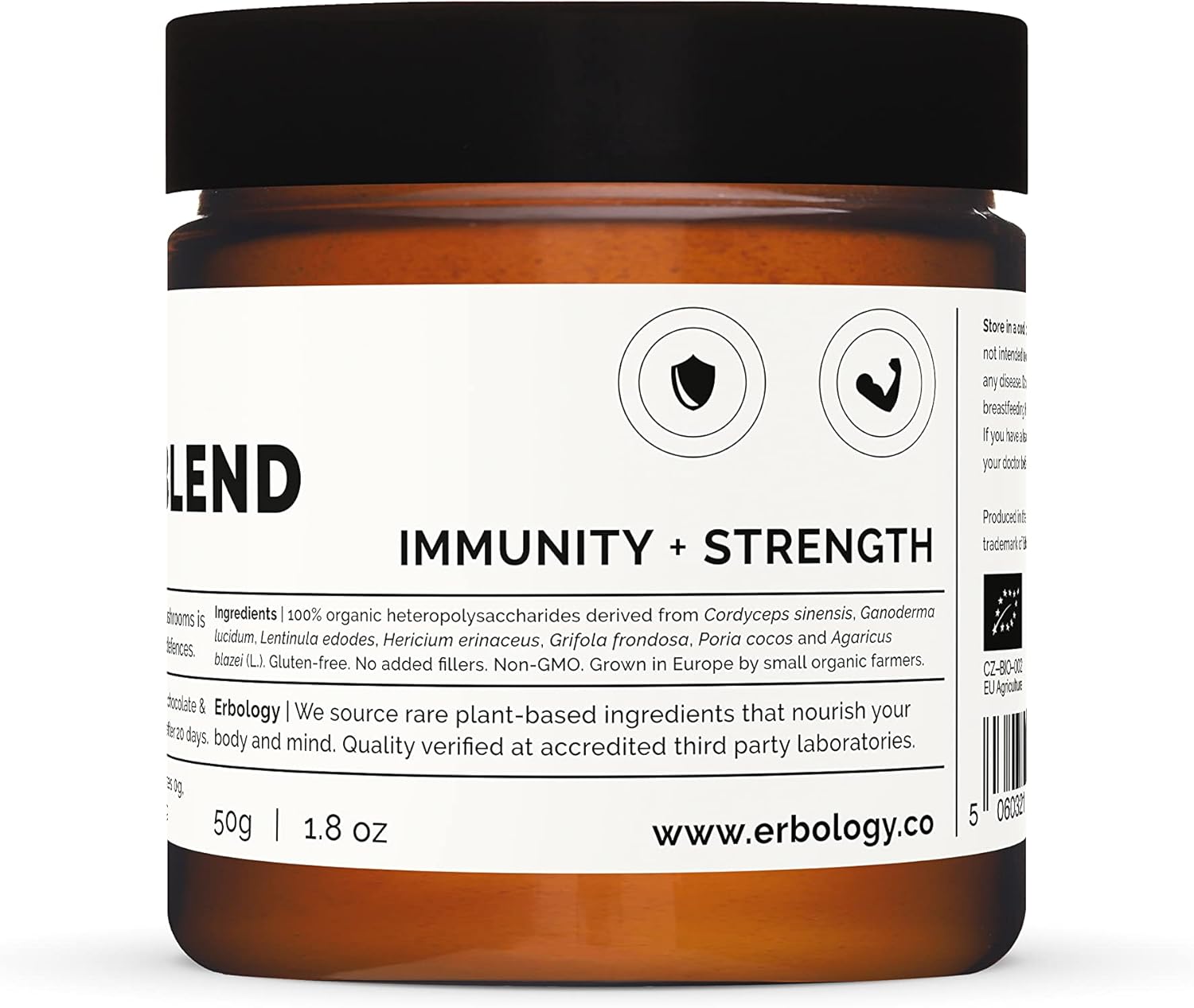 Champignons Adaptogènes pour l'Immunité 50 g - 100% Bio