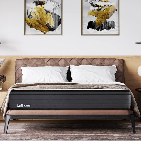 Matelas Hybride | Ressorts Ensachés et Mémoire de Forme