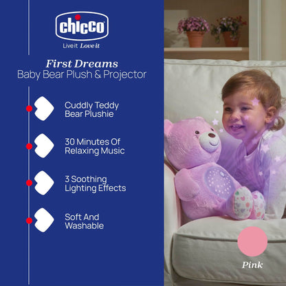 Chicco First Dreams - Mouton Berceur Musical avec Veilleuse Lumineuse 🌙