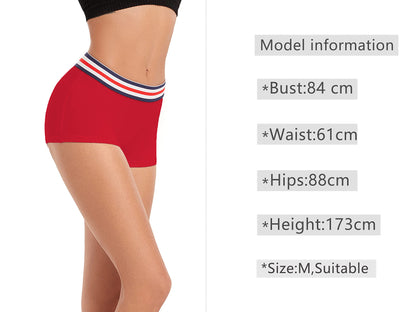 Pack de 4 Culottes Boxer Shorty pour Femme