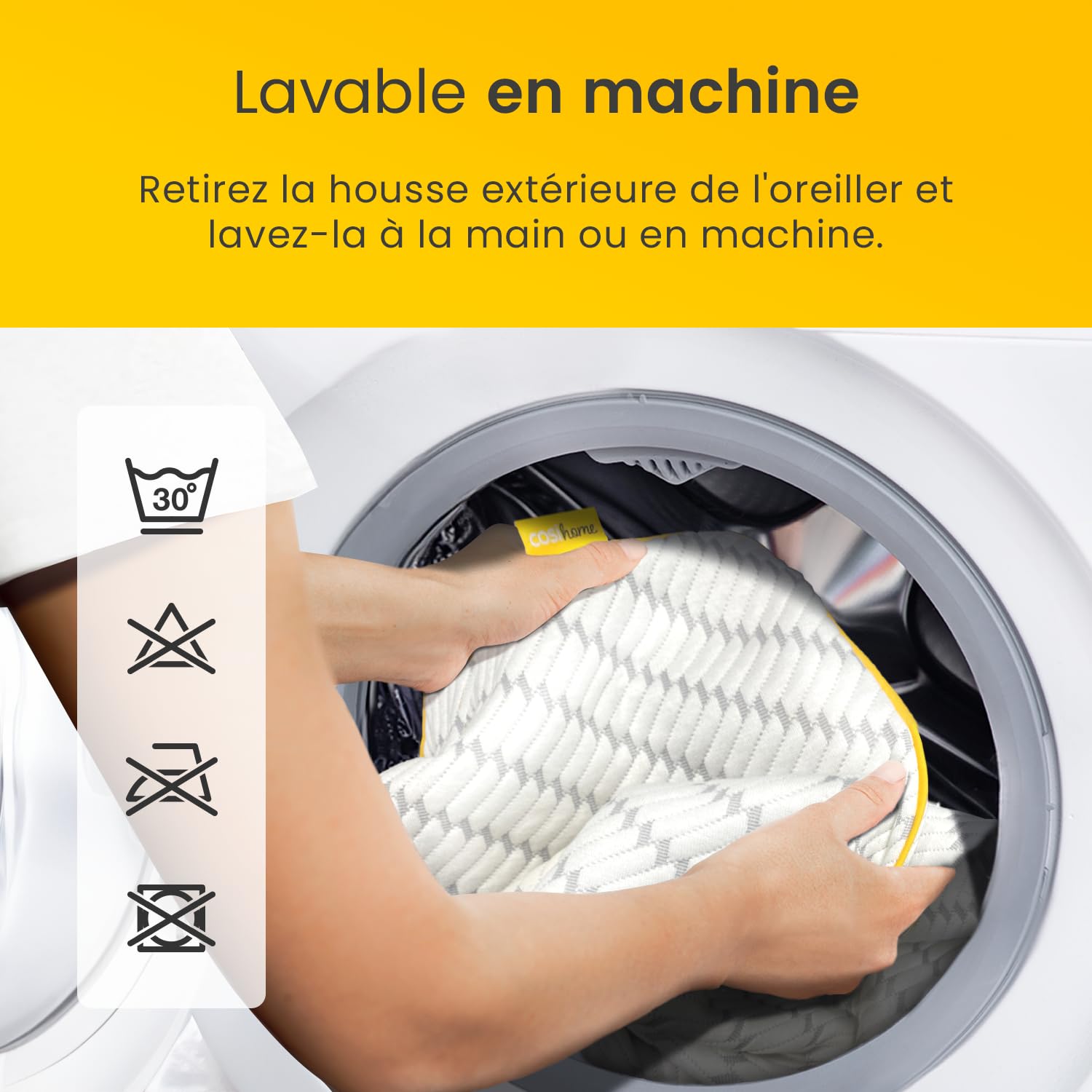 Oreillers Mémoire de Forme Ajustable – Fraîcheur Gel & Housse Bambou