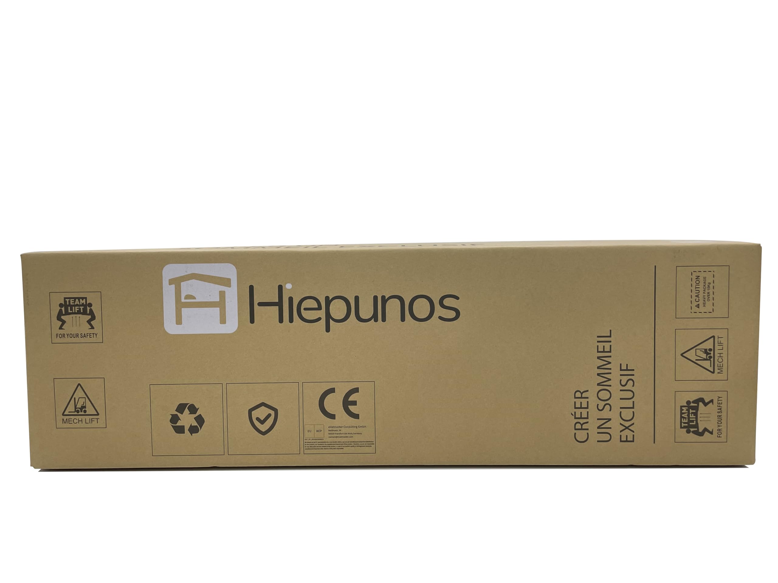 Hiepunos Matelas | Hybride à Ressorts Ensachés et Mémoire de Forme