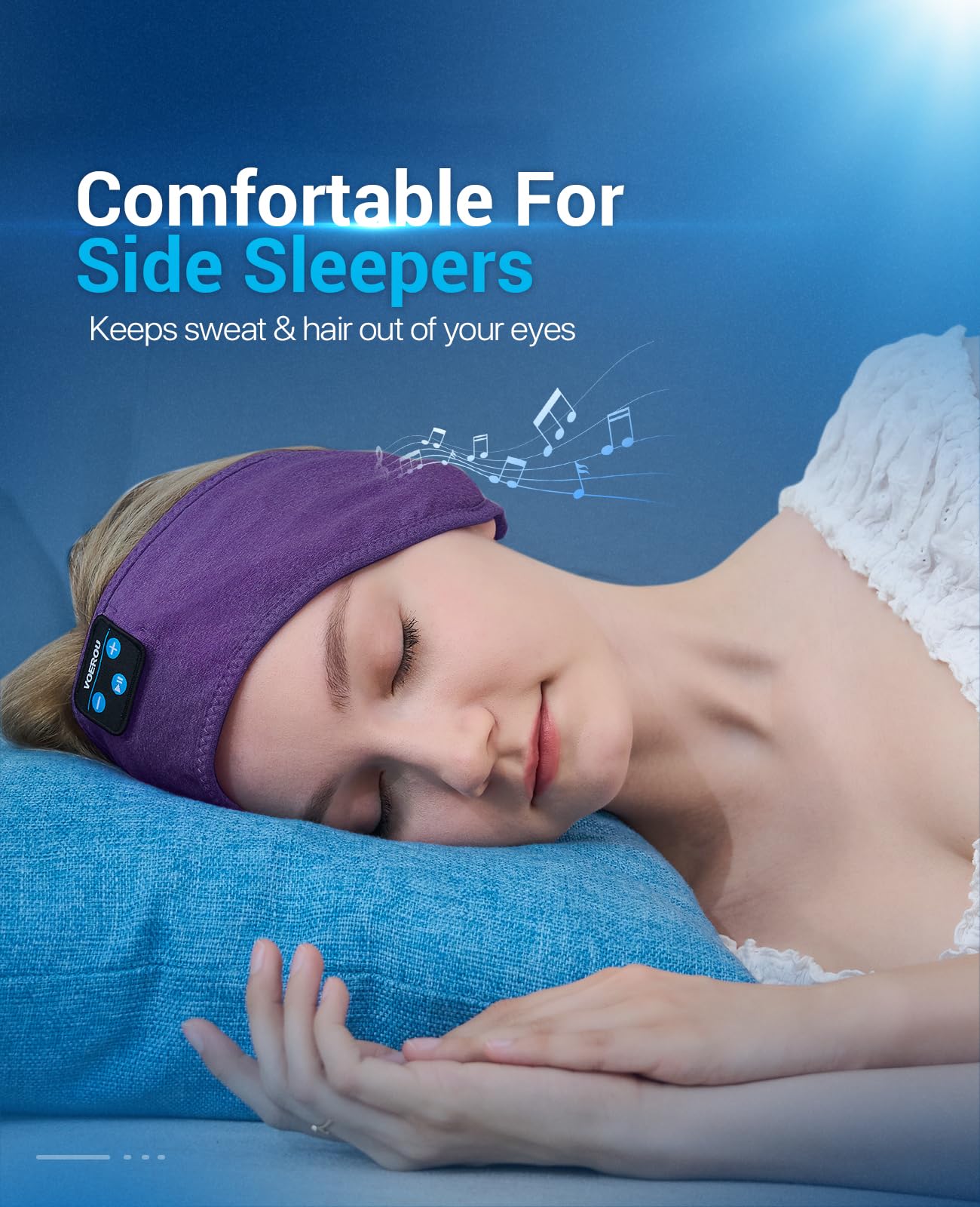 Casque Sans Fil Confortable-Sleep Headphones Bluetooth