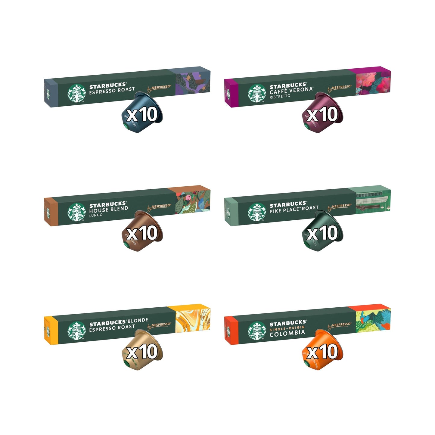 STARBUCKS Discovery Variety Pack Nespresso | Pack