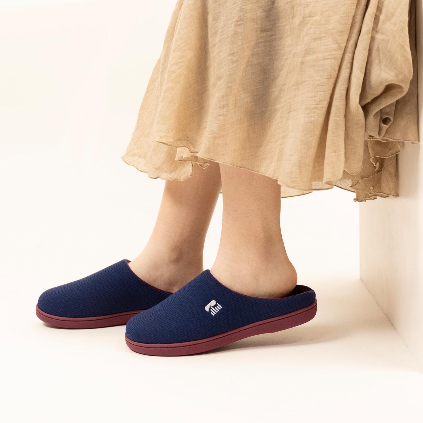 Chaussons à Mémoire de Forme  pour Femmes