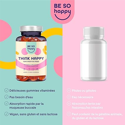 Gummies Bonne Humeur| BeSoHappy® THINK HAPPY – Sérénité