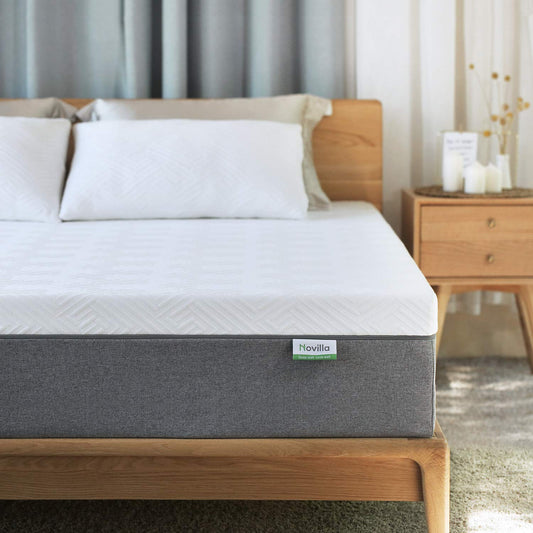 Matelas Réversible – Fibres de Bambou et Mousse Gel à Mémoire de Forme