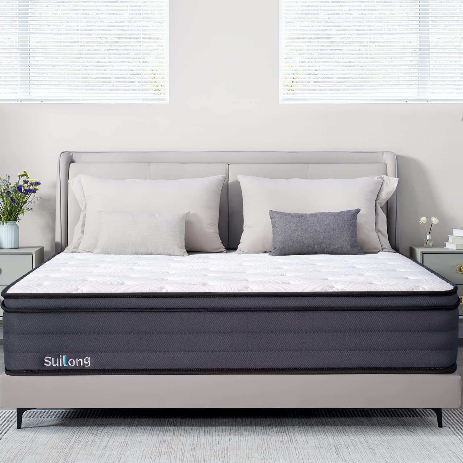 Matelas Hybride | Ressorts Ensachés et Mémoire de Forme