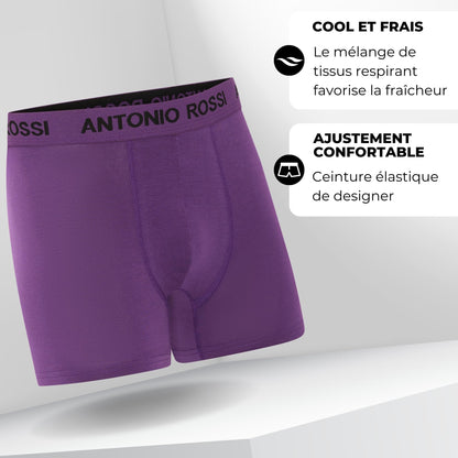 Lot de 12 Boxers Ajustés pour Hommes