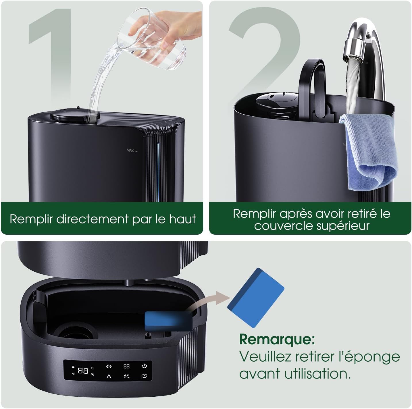 Humidificateur Ultrason 6L Silencieux – Confort et Air Purifié