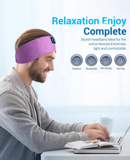 Casque Sans Fil Confortable-Sleep Headphones Bluetooth