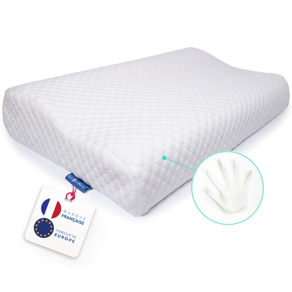 Lazy Bear Home – Oreiller Mémoire de Forme Ergonomique