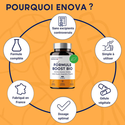 Formule Boost Bio | Anti-Fatigue | Immunité et Énergie |