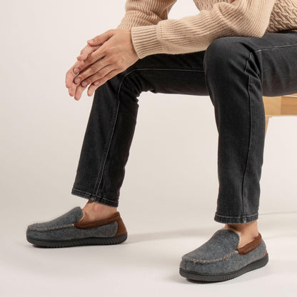 Chaussons Mocassins pour Homme | Mousse à Mémoire de Forme