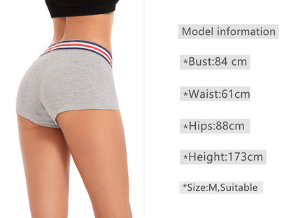 Pack de 4 Culottes Boxer Shorty pour Femme