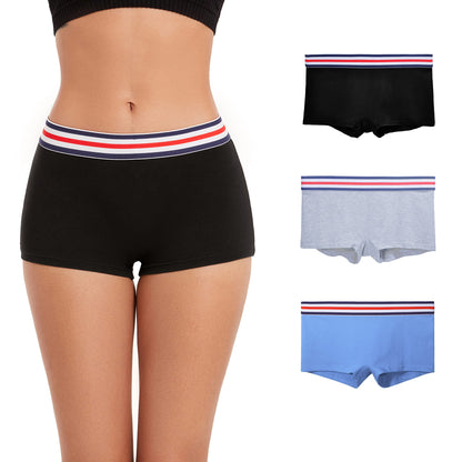 Pack de 4 Culottes Boxer Shorty pour Femme