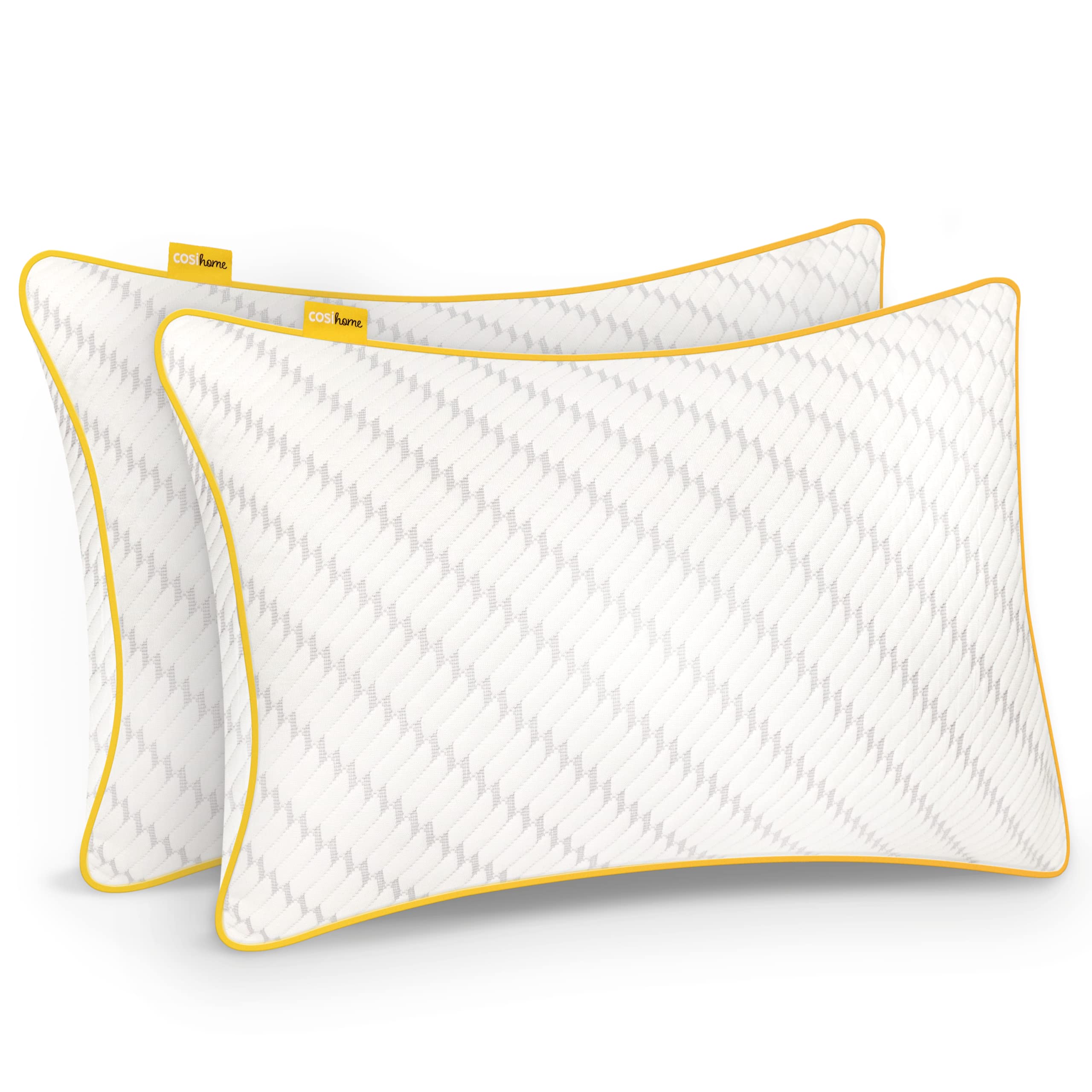 Oreillers Mémoire de Forme Ajustable – Fraîcheur Gel & Housse Bambou