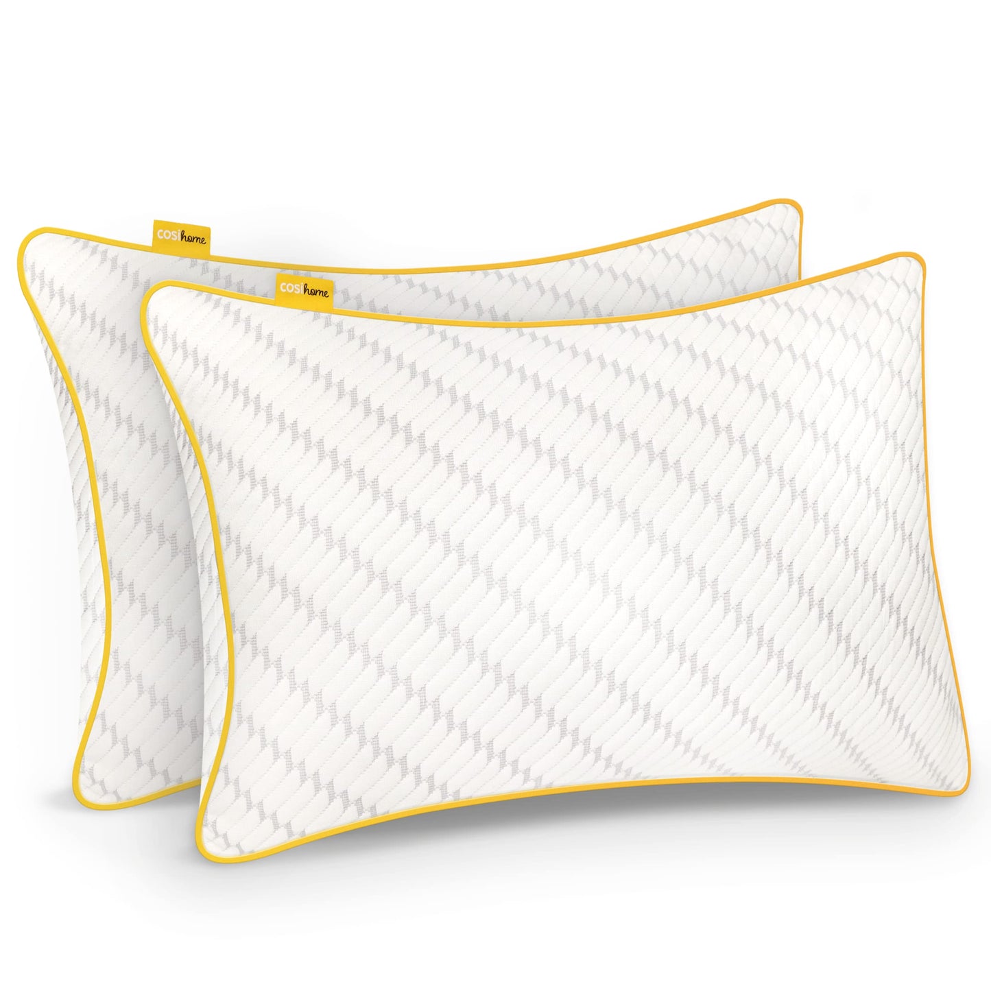 Oreillers Mémoire de Forme Ajustable – Fraîcheur Gel & Housse Bambou